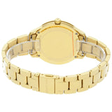Buy Shop Michael Kors Runway Quartz Black Dial Gold Steel Strap Watch For Women - MK6682 USA Online