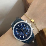 Buy Shop Michael Kors Bradshaw Chronograph Blue Dial Blue Steel Strap Watch For Men - MK6722 USA Online