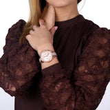 Buy Shop Michael Kors Ritz Chronograph Mother of Pearl White Dial Two Tone Steel Strap Watch For Women - MK6769 USA Online