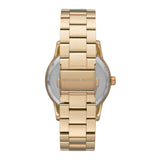Buy Shop Michael Kors Ritz Pave Crystals Gold Dial Gold Steel Strap Watch for Women - MK6862 USA Online