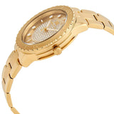 Buy Shop Michael Kors Runway Three-Hand Gold Dial Gold Steel Strap Watch For Women - MK6911 USA Online