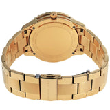 Buy Shop Michael Kors Runway Three-Hand Gold Dial Gold Steel Strap Watch For Women - MK6911 USA Online