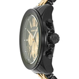 Buy Shop Michael Kors Wren Chronograph Black Dial Two Tone Steel Strap Watch for Women - MK6978 USA Online