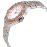 Buy Shop Michael Kors Lennox Three Hand Quartz Silver Dial Two Tone Steel Strap Watch For Women - MK6989 USA Online