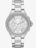 Buy Shop Michael Kors Camille Silver Dial Silver Steel Strap Watch for Women - MK5634 USA Online