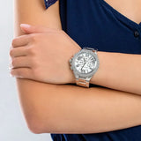 Buy Shop Michael Kors Camille Crystals Quartz Silver Dial Silver Steel Strap Watch for Women - MK6993 USA Online