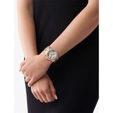 Buy Shop Michael Kors Camille Chronograph White Dial Rose Gold Steel Strap Watch For Women - MK6995 USA Online