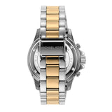 Buy Shop Michael Kors Everest Chronograph Black Dial Two Tone Steel Strap Watch For Women - MK7209 USA Online