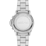 Buy Shop Michael Kors Everest Chronograph Blue Dial Silver Steel Strap Watch For Women - MK7237 USA Online