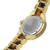 Buy Shop Michael Kors Camille Chronograph Brown Dial Two Tone Steel Strap Watch For Women - MK7269 USA Online