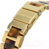 Buy Shop Michael Kors Camille Chronograph Brown Dial Two Tone Steel Strap Watch For Women - MK7269 USA Online