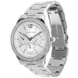 Buy Shop Michael Kors Tibby Chronograph Silver Dial Silver Steel Strap Watch For Women - MK7294 USA Online
