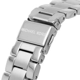 Buy Shop Michael Kors Ritz Chronograph Crystals Silver Dial Silver Steel Strap Watch For Women - MK7301 USA Online