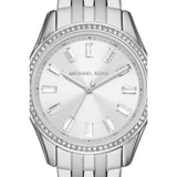 Buy Shop Michael Kors Pilot Quartz Silver Dial Silver Steel Strap Watch For Women - MK7379 USA Online