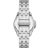 Buy Shop Michael Kors Pilot Quartz Silver Dial Silver Steel Strap Watch For Women - MK7379 USA Online