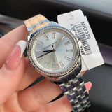 Buy Shop Michael Kors Pilot Quartz Silver Dial Silver Steel Strap Watch For Women - MK7379 USA Online