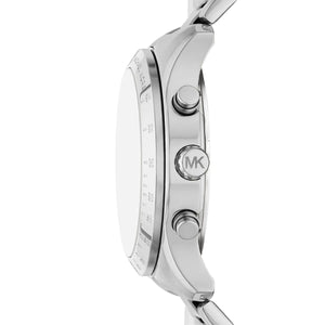 Buy Shop Michael Kors Berkley Chronograph Silver Dial Silver Steel Strap Watch For Women - MK7413 USA Online