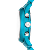 Buy Shop Michael Kors Runway Limited Edition Blue Dial Blue Steel Strap Watch for Women - MK7479LE USA Online