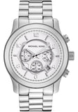 Buy Shop Michael Kors Runway Silver Dial Silver Steel Strap Watch for Men- MK8086 USA Online