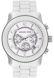Buy Shop Michael Kors Oversize White Dial White Steel Strap Watch for Men - MK8108 USA Online