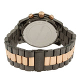 Buy Shop Michael Kors Runway Chronograph Grey Dial Two Tone Steel Strap Unisex Watch - MK8189 USA Online