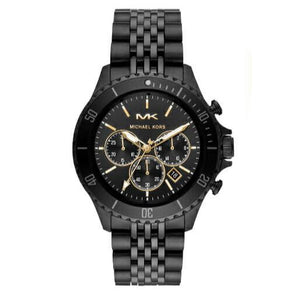 Buy Shop Michael Kors Bayville Chronograph Black Dial Black Steel Strap Watch For Men - MK8750 USA Online