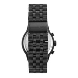 Buy Shop Michael Kors Cunningham Chronograph Black Dial Black Steel Strap Watch For Men - MK8965 USA Online