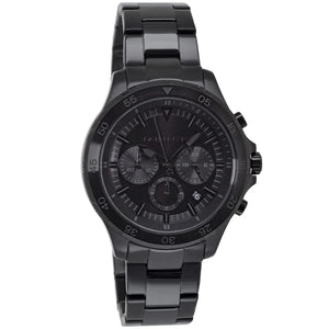 Buy Shop Michael Kors Grayson Chronograph Black Dial Black Steel Strap Watch For Men - MK9109 USA Online