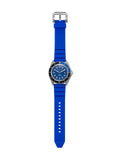 Buy Shop Michael Kors Maritime Three-Hand Analog Blue Dial Blue Silicone Strap Watch for Men - MK9156 USA Online
