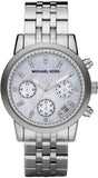 Buy Shop Michael Kors Ritz White Dial Silver Stainless Steel Strap Watch for Women - MK5020 USA Online