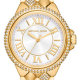 Buy Shop Michael Kors Camile Analog White Dial Gold Steel Strap Watch for Women - MK4801 USA Online