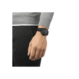 Buy Shop Tissot Chrono XL Vintage Black Dial Black Leather Strap Watch For Men - T116.617.36.052.00 USA Online