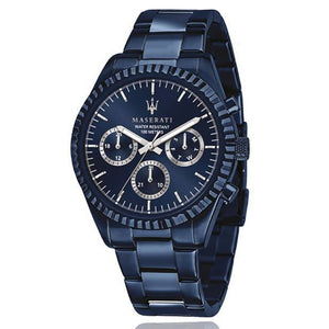 Buy Shop Maserati Blue Edition Collection 43m Blue Dial Stainless Steel Watch For Men - R8853100025 USA Online