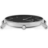 Buy Shop Daniel Wellington Classic Durham Black Dial Brown Leather Strap Watch For Women - DW00100142 USA Online