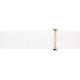 Buy Shop Daniel Wellington Classic Petite Dover Black Dial White NATO Strap Watch For Women - DW00100312 USA Online