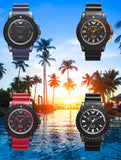Buy Shop Emporio Armani Sportivo Quartz Black Dial Black Silicone Strap Watch For Men - AR5969 USA Online