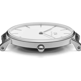 Buy Shop Daniel Wellington Classic Petite St Mawes White Dial Brown Leather Strap Watch For Women - DW00100187 USA Online