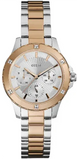 Buy Shop Guess Mist Quartz Silver Dial Two Tone Steel Strap Watch For Women - W0443L4 USA Online