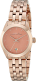 Buy Shop Marc Jacobs Peeker Pink Dial Rose Gold Stainless Steel Strap Watch for Women - MBM3377 USA Online