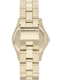 Buy Shop Marc Jacobs Blade Gold Dial Gold Steel Strap Watch for Women - MBM3126 USA Online