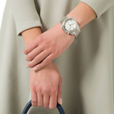 Buy Shop Michael Kors Blair Silver Dial Silver Steel Strap Watch for Women - MK5165 USA Online