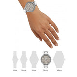 Buy Shop Michael Kors Pyper Grey Dial Silver Steel Strap Watch For Women - MK4672 USA Online