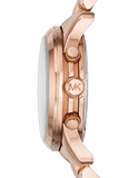 Buy Shop Michael Kors Runway Iridescent Dial Rose Gold Steel Strap Watch for Women - MK5940 USA Online