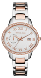 Buy Shop Michael Kors Whitley Analog White Dial Two Tone Steel Strap Watch For Women - MK6228 USA Online