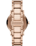 Buy Shop Burberry The City Grey Dial Rose Gold Steel Strap Watch for Men - BU9353 USA Online