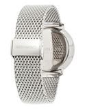 Buy Shop Calvin Klein White Dial Silver Mesh Bracelet Watch for Women - K8M21126 USA Online