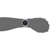 Calvin Klein City Chronograph Black Dial Silver Mesh Bracelet Watch for Men - K2G2G121