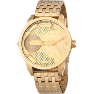 Buy Shop Diesel Mini Daddy Gold Dial Gold Steel Strap Watch For Men - DZ7306 USA Online