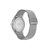 Buy Shop Hugo Boss Legacy Grey Dial Silver Mesh Bracelet Watch for Men - 1513673 USA Online