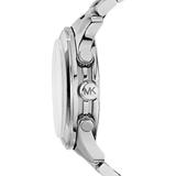 Buy Shop Michael Kors Runway Silver Dial Silver Steel Strap Watch for Men- MK8086 USA Online